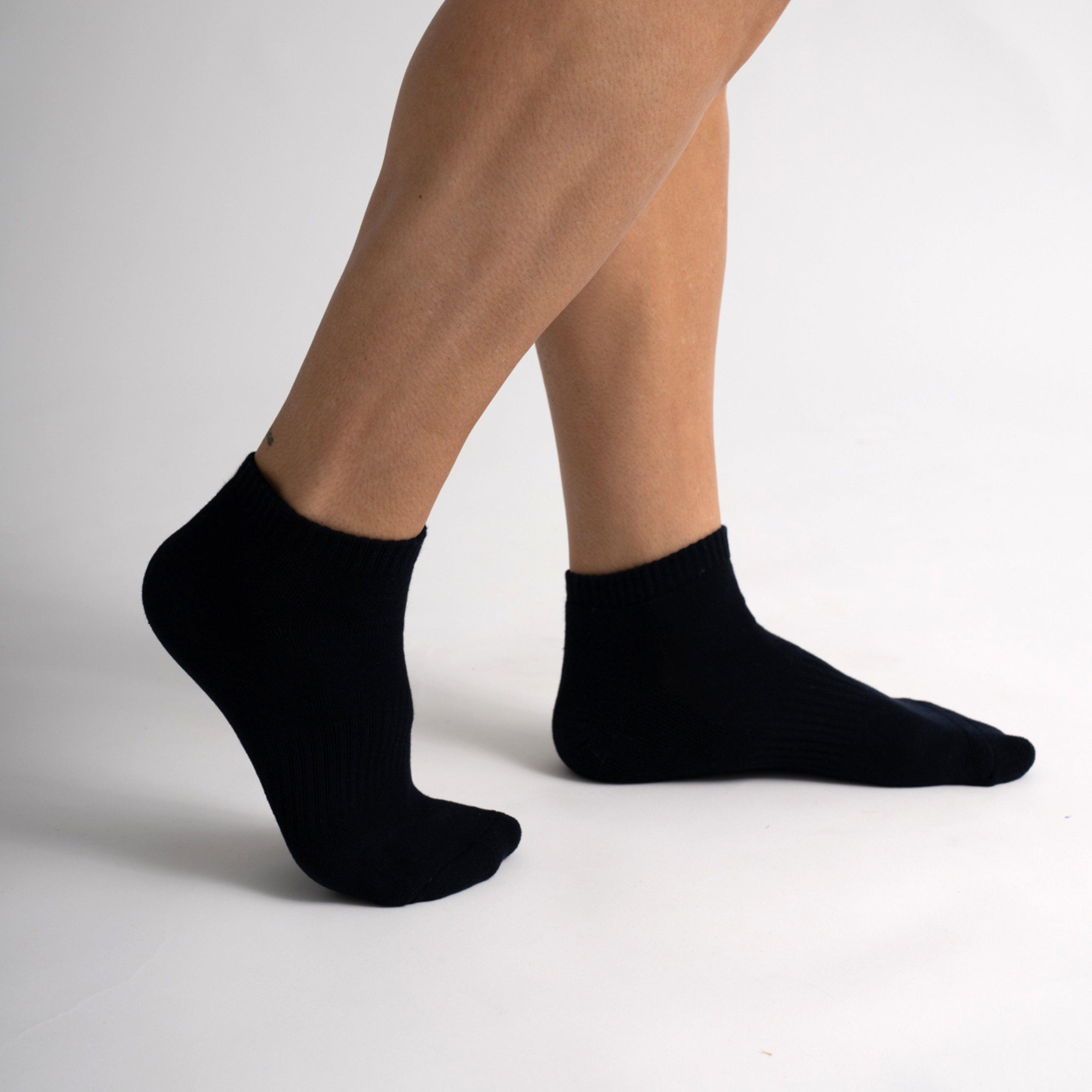 MVA | Pack de 3 Pares Surtidos de Calcetines Unisex | Ricos en Algodón con Rizo en la Planta | Tobilleros