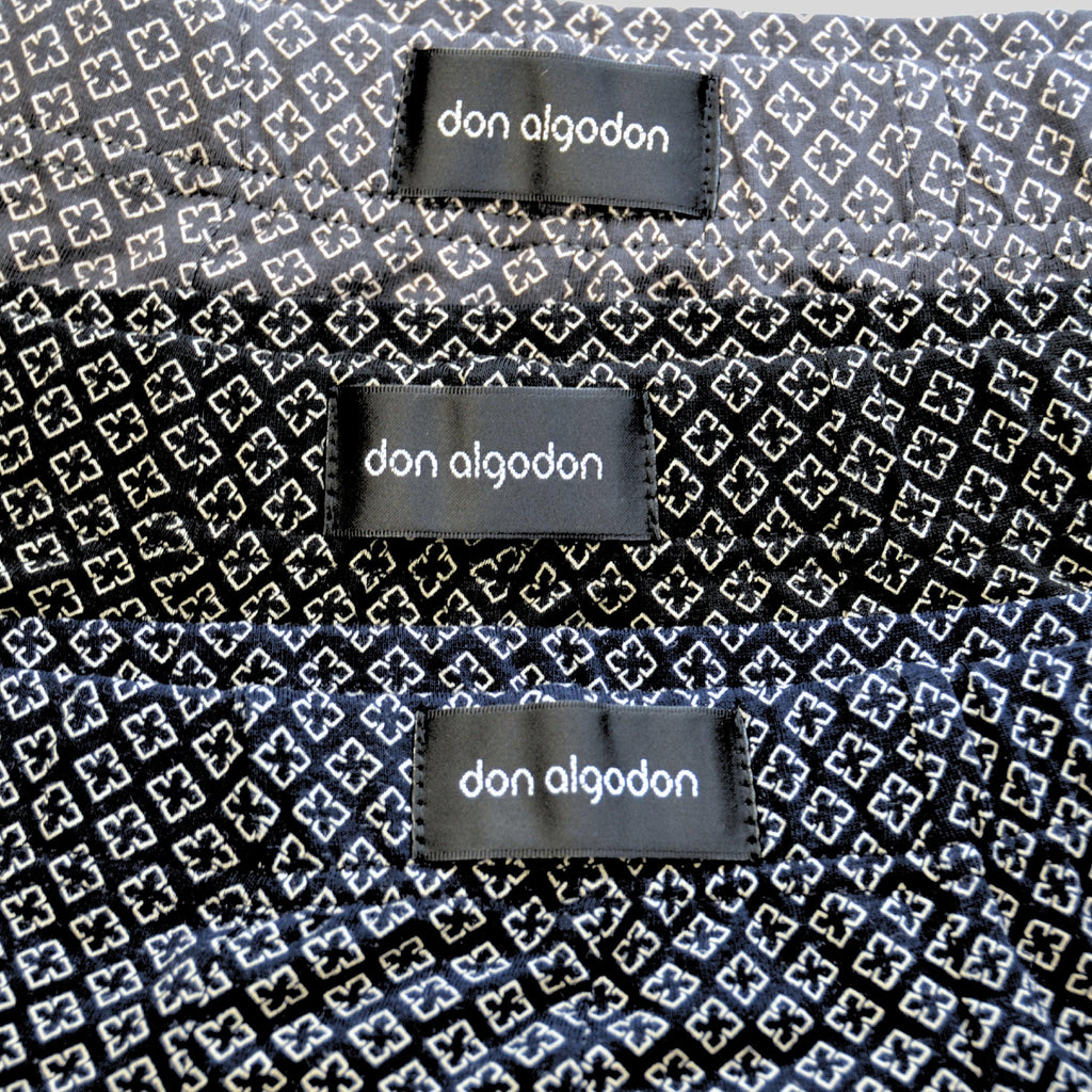 Don Algodon Premium | Pack 3 Boxers para Hombre | Algodón Suave y Transpirable