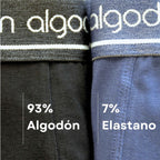 Don Algodon | Pack 6 Boxers para Hombre | Suaves y Transpirables