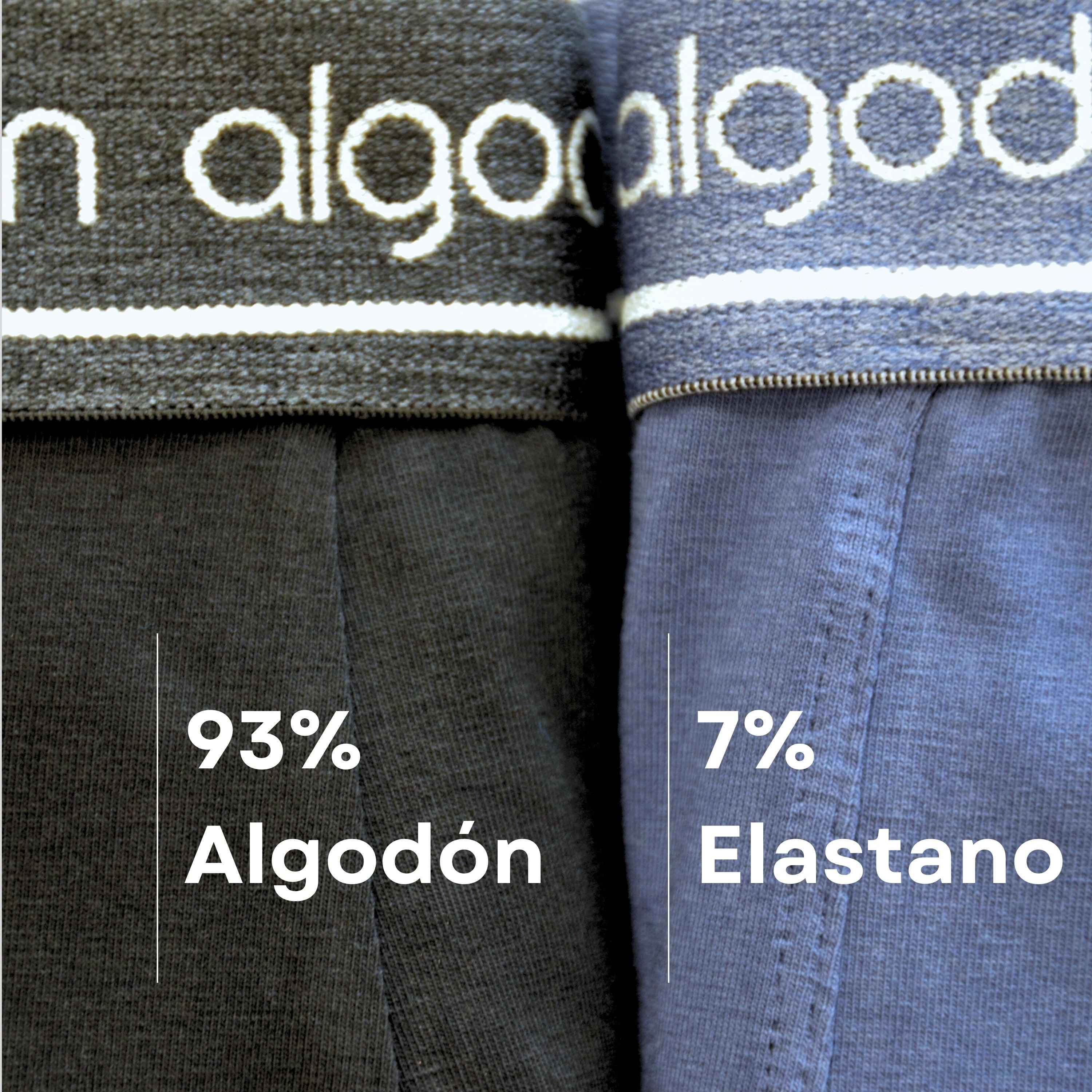 Don Algodon | Pack 6 Boxers para Hombre | Suaves y Transpirables