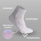 MVA | Pack de 3 Pares Surtidos de Calcetines con Rizo | Algodón