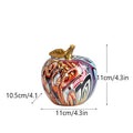ArtZ® Graffiti Painted Apple Sculpture