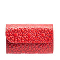 Small Leather Hand Bag Red - Bayarcal