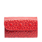 Small Leather Hand Bag Red - Bayarcal