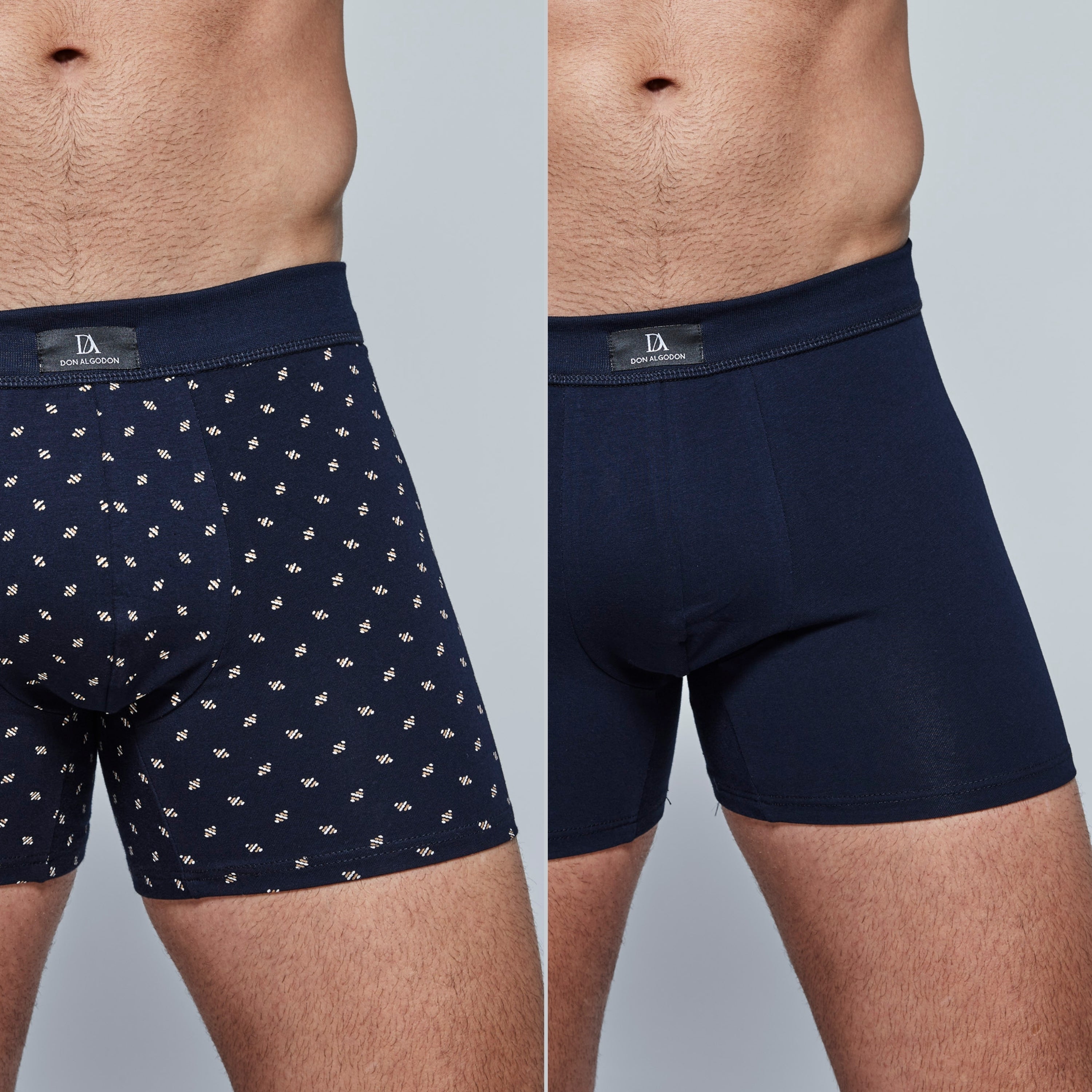 DON ALGODON | Pack 12 Boxers Premium Para Hombre | Elegantes y Cómodos | Máximo Confort | 6 Colores, 6 Estampados | 4 Tallas: M, L, XL, XXL | Suaves y Transpirables