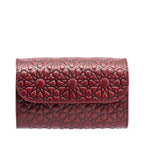 Small Burgundy Leather Bag Bayarcal