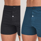 Don Algodón Premium | Pack de 6 Boxers Apertura con Botón Para Hombres | 100% Algodón | Transpirables | Máxima Calidad