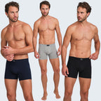 Don Algodon Premium | Pack de 4 Boxers Para Hombre | Cintura de Canalé | Refuerzo con doble tela | Calidad Premium