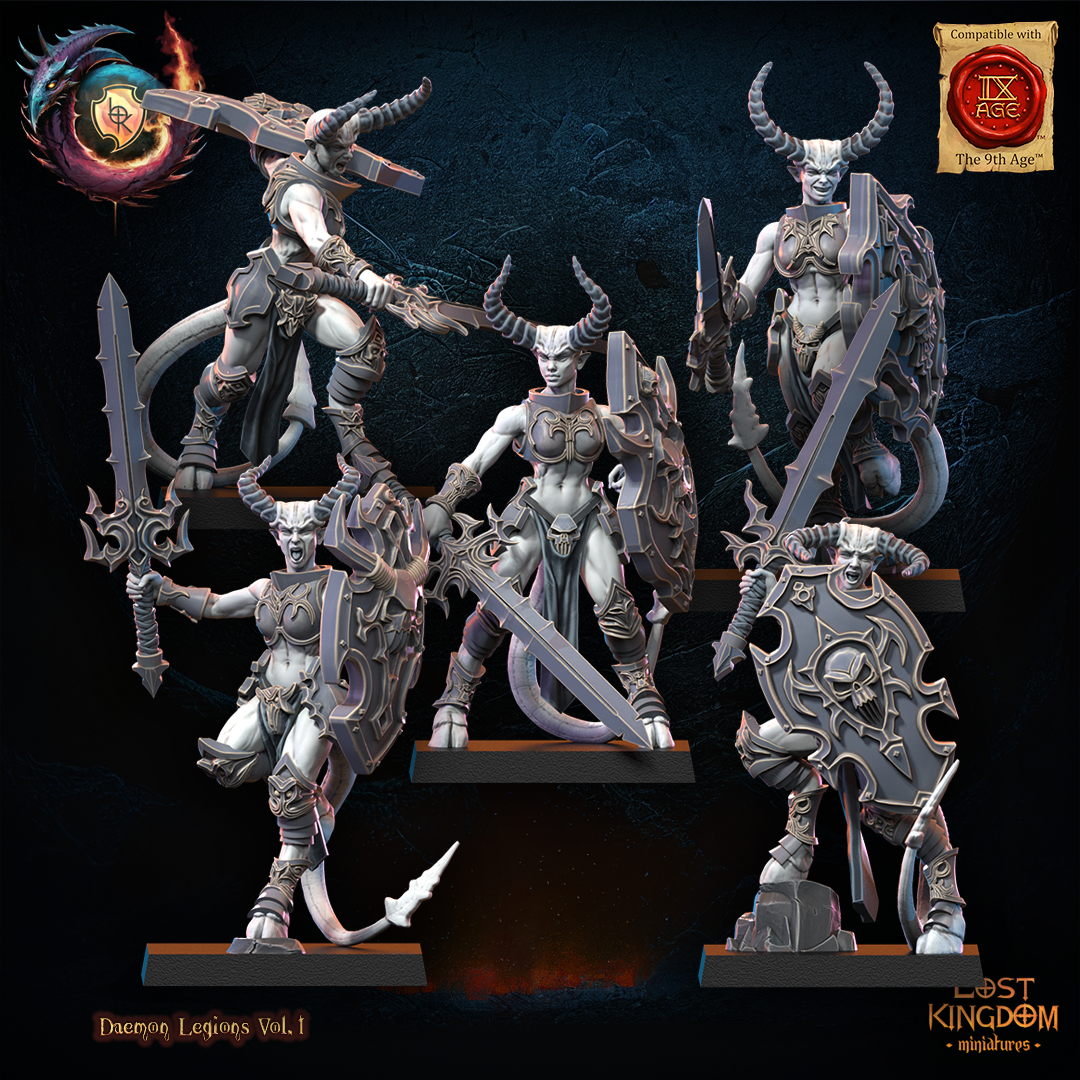 Succubi, Lost Kingdom Miniatures