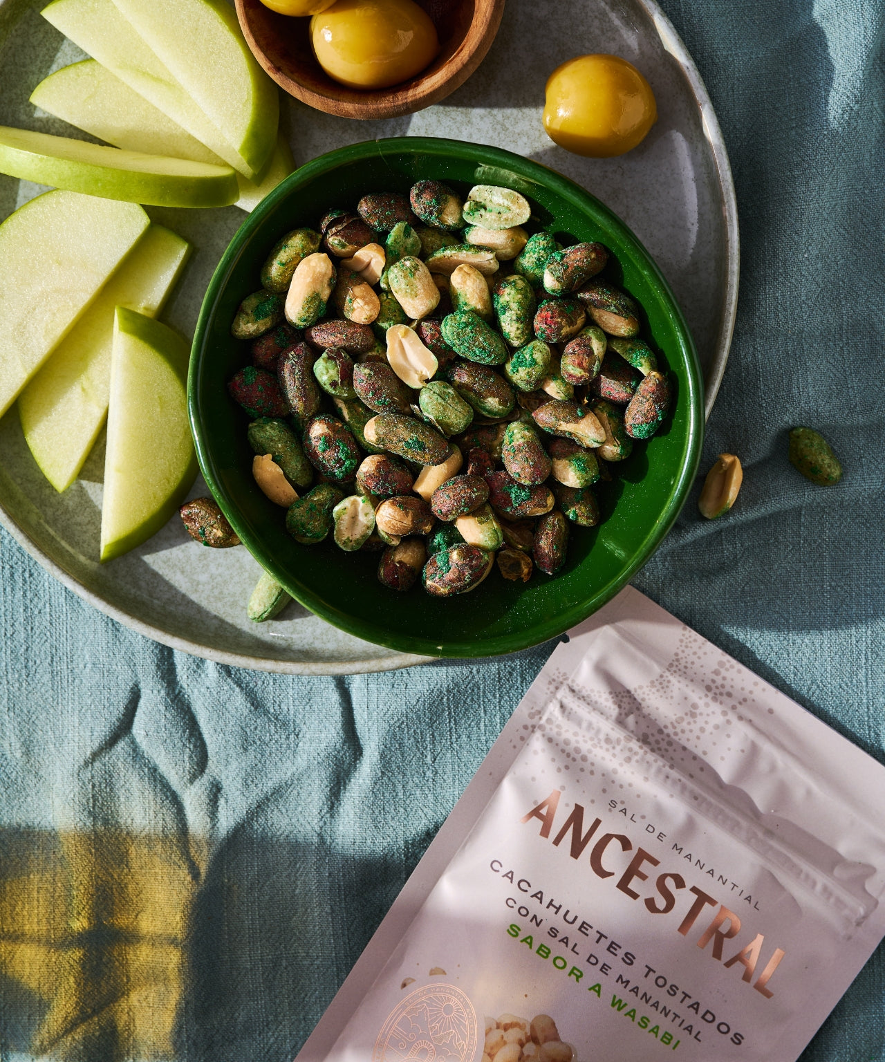 Cacahuete Tostado Natural sabor Wasabi