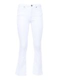 White Flared Jeans - 25