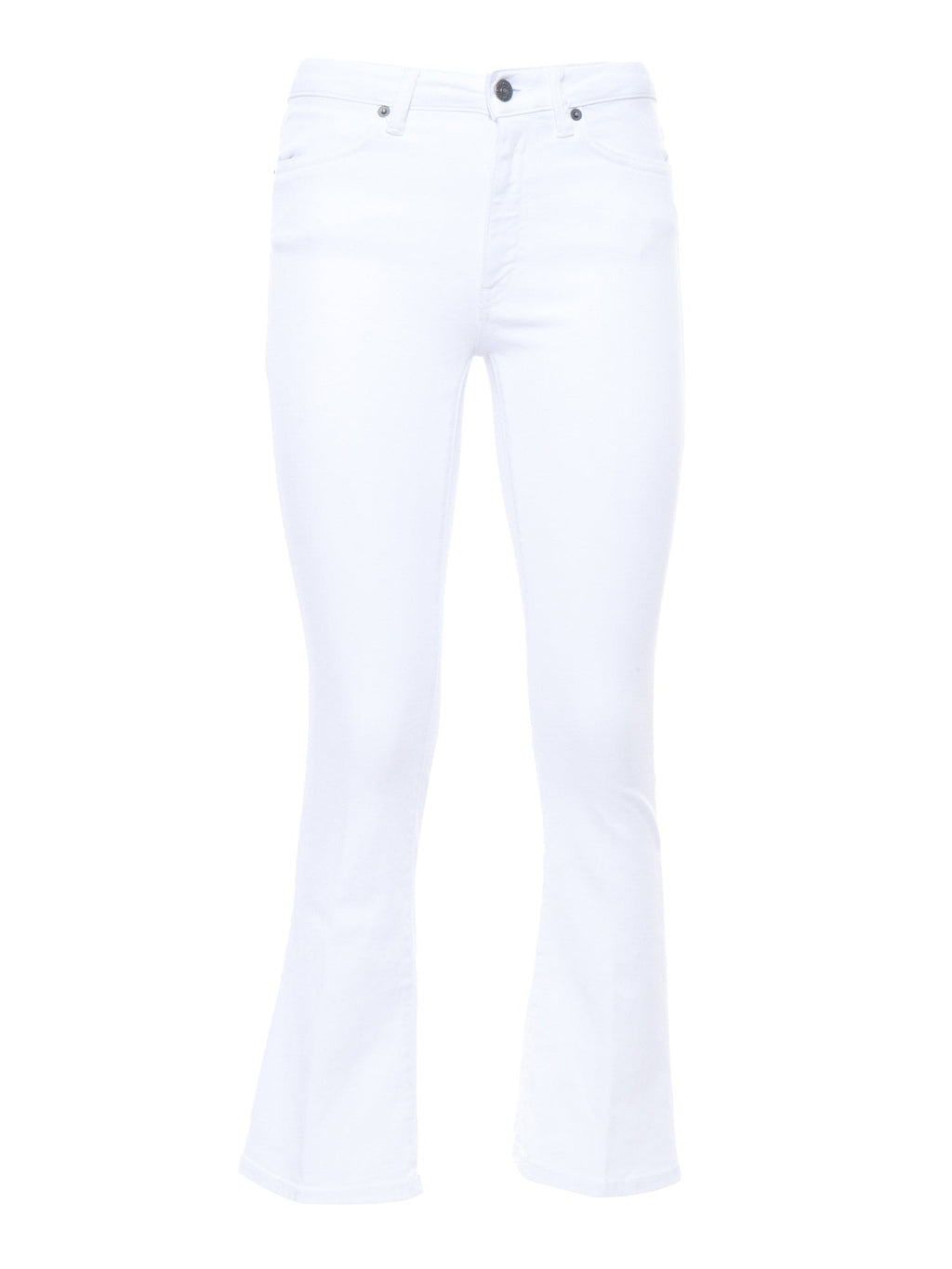 White Flared Jeans - 33