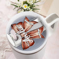 Personalizado Fútbol Baloncesto Coquette Arco Nombre Etiqueta Accesorio para 20 oz 30 oz 40 oz Stanley Vaso Día del Juego Cumpleaños Regalo para los amantes del deporte