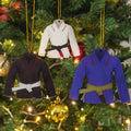 Adorno acrílico personalizado de uniforme de jiu-jitsu con nombre Decoración para el hogar Regalo de clase de jiu-jitsu para estudiantes entusiastas del jiu-jitsu