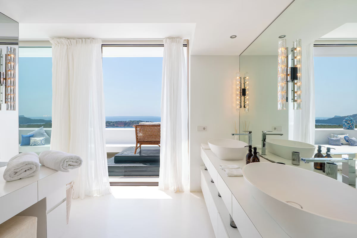 Super Rare Seafront Luxury Ibiza Villa in a Premier Gated Community in Sant Josep