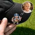 Foto personalizada de dibujos animados Jugador de fútbol magnético Hat Clip Equipo de Deportes Regalo de cumpleaños para los niños