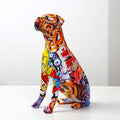 ArtZ® Boxer Nordic Painted Statue - Graffiti