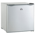 1.1 Cu Ft Countertop Mini Freezer, Compact Upright with Removable Shelves, Gray