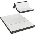 6-inch Trifold Memory Foam Mattress with Cooling Gel Topper, Queen 80" x 60" x 6"