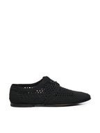 Dolce & Gabbana Flat shoes Black Viscose - 43