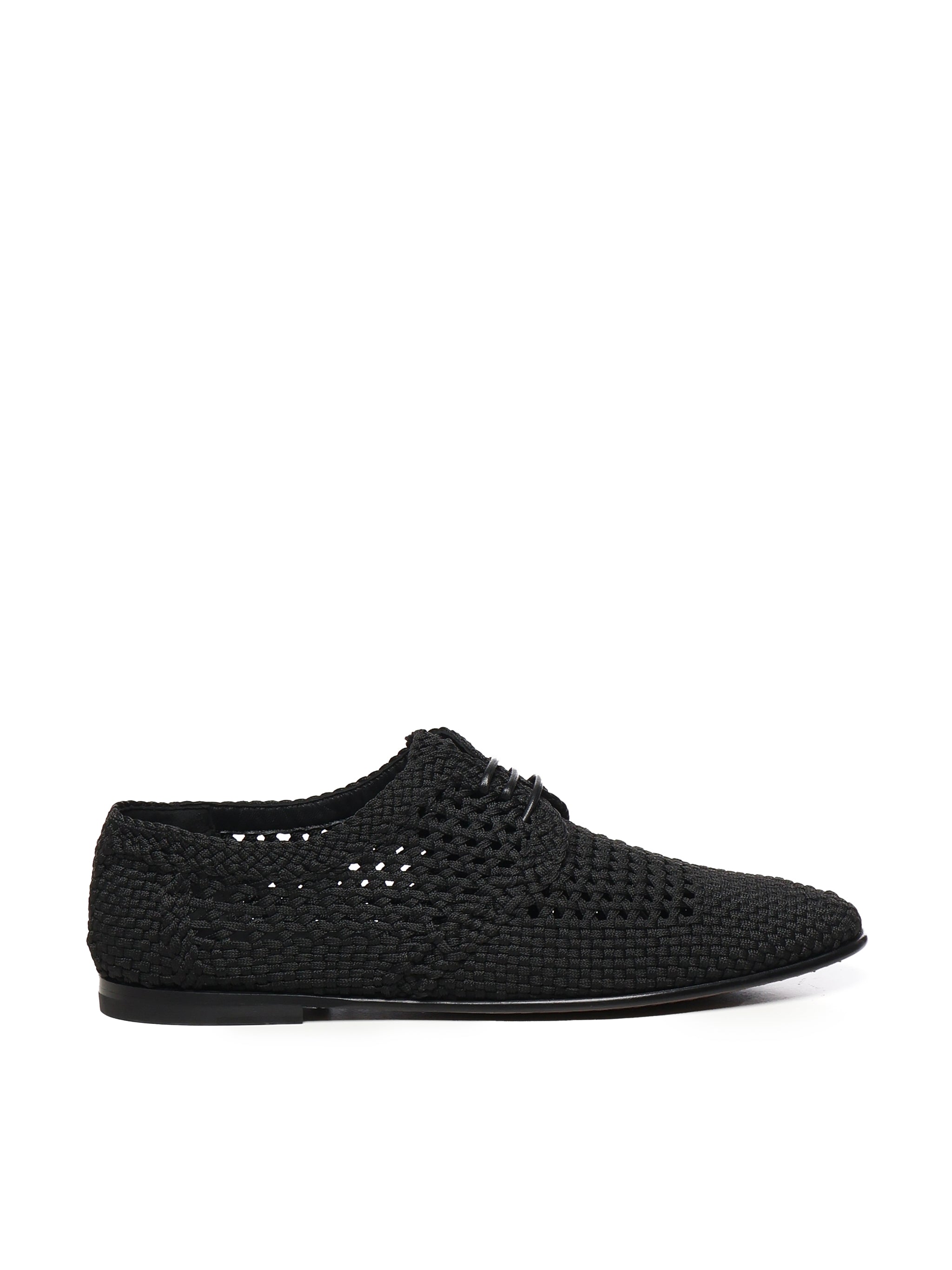 Dolce & Gabbana Flat shoes Black Viscose - 43