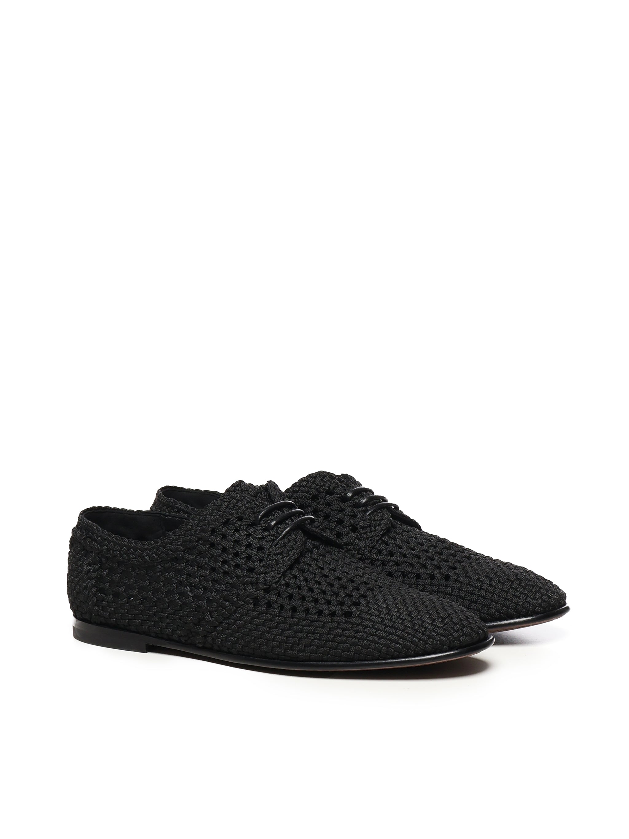 Dolce & Gabbana Flat shoes Black Viscose - 43