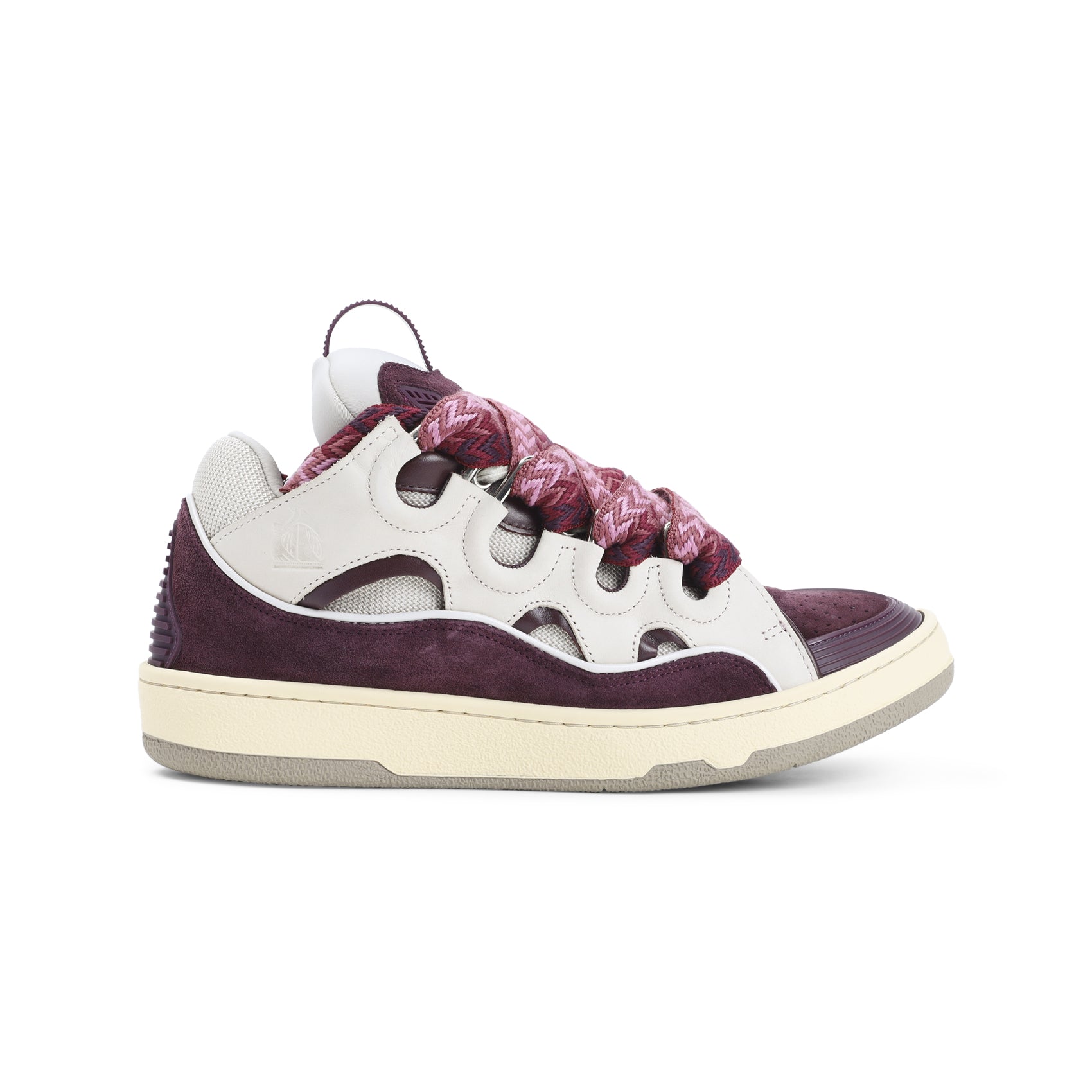 Curb Sneakers Nude & Neutrals Calf Leather Polyester Rubber