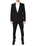 Men's Multicolor Polyester Jacquard 2 Piece Suit Silk