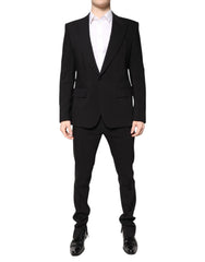 Men's Multicolor Polyester Jacquard 2 Piece Suit Silk