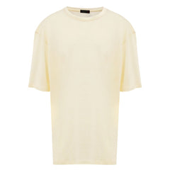 Men's Yellow Linen T-Shirt
