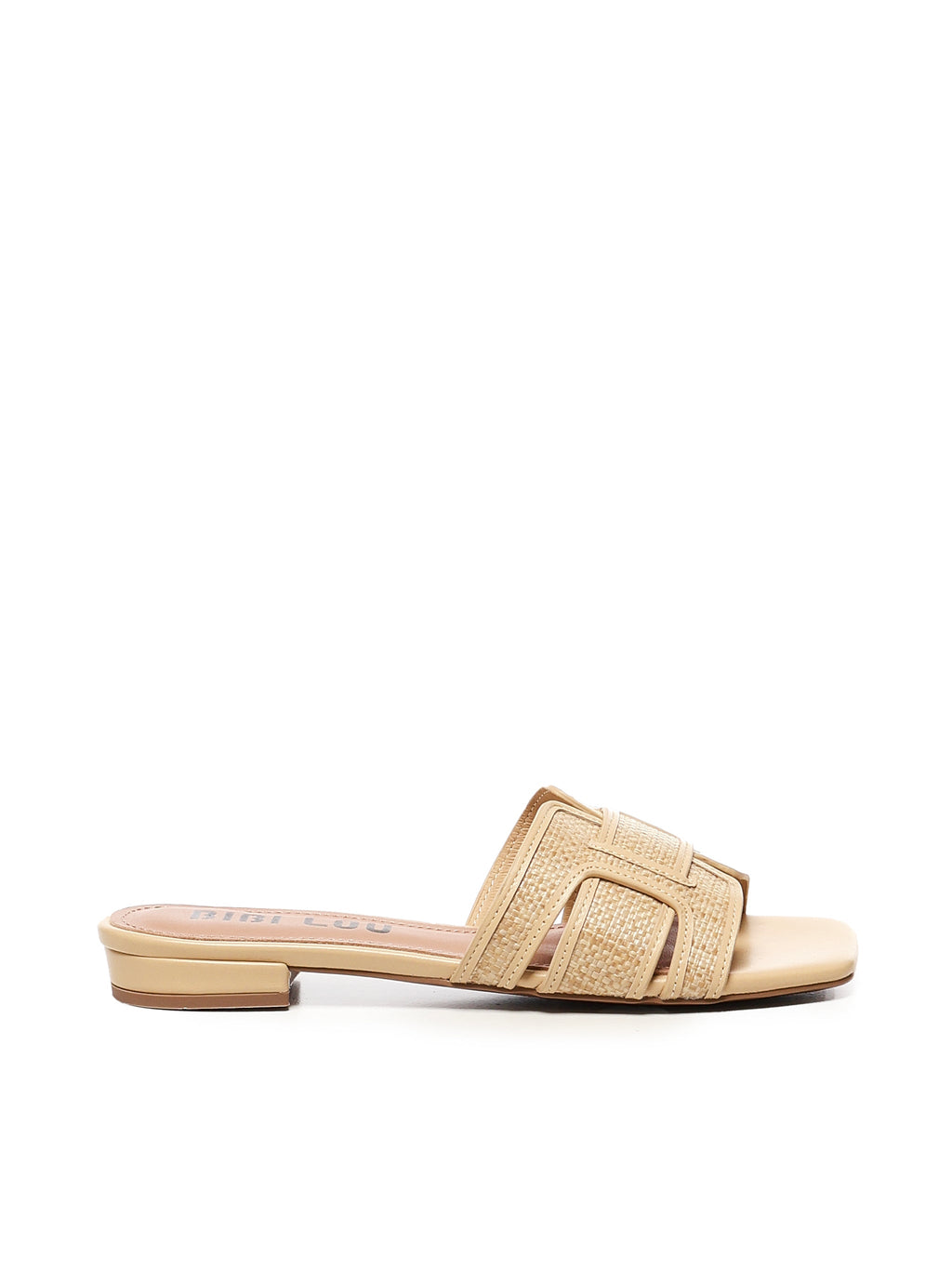 BIBI LOU Sandals Beige Raffia/leather - 36