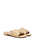 BIBI LOU Sandals Beige Raffia/leather - 36