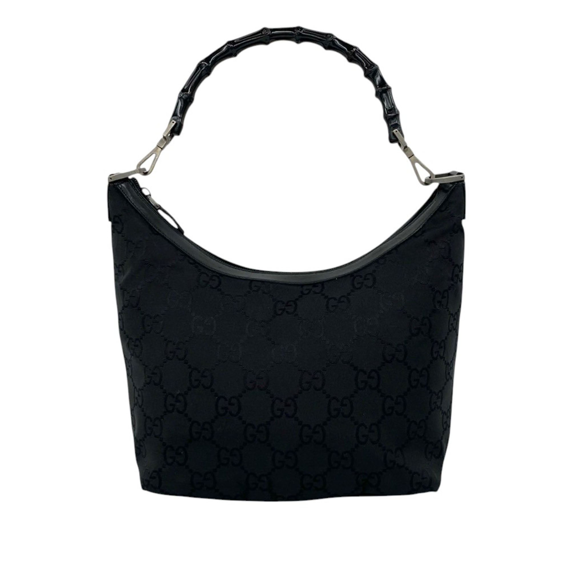GG Nylon Bamboo Shoulder Bag