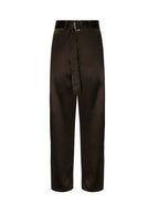 Magda Burtym RTW Brown Silk Viscose - 36