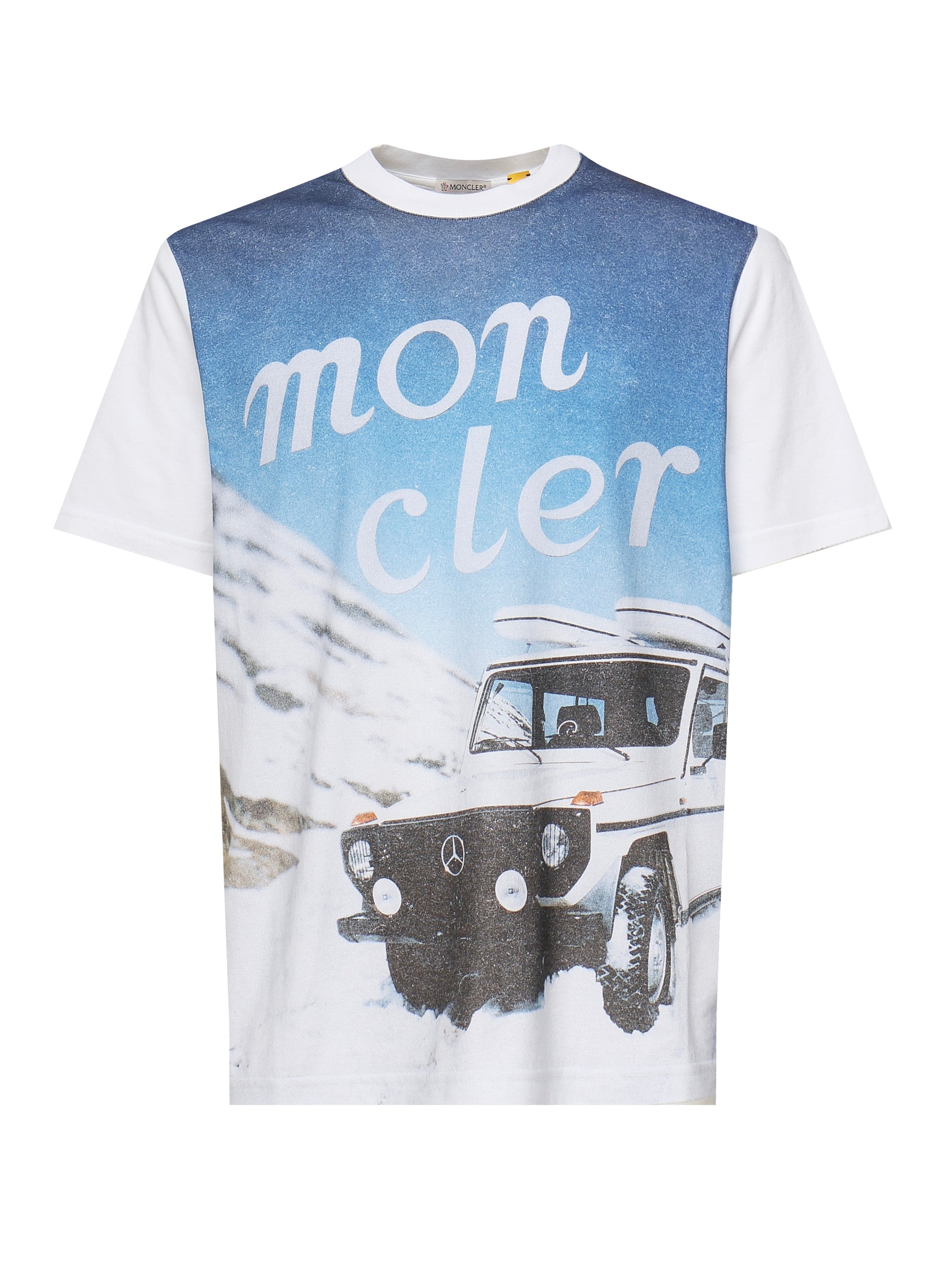 MONCLER GENIUS T-shirts and Polos White Base Fabric: Cotton - S