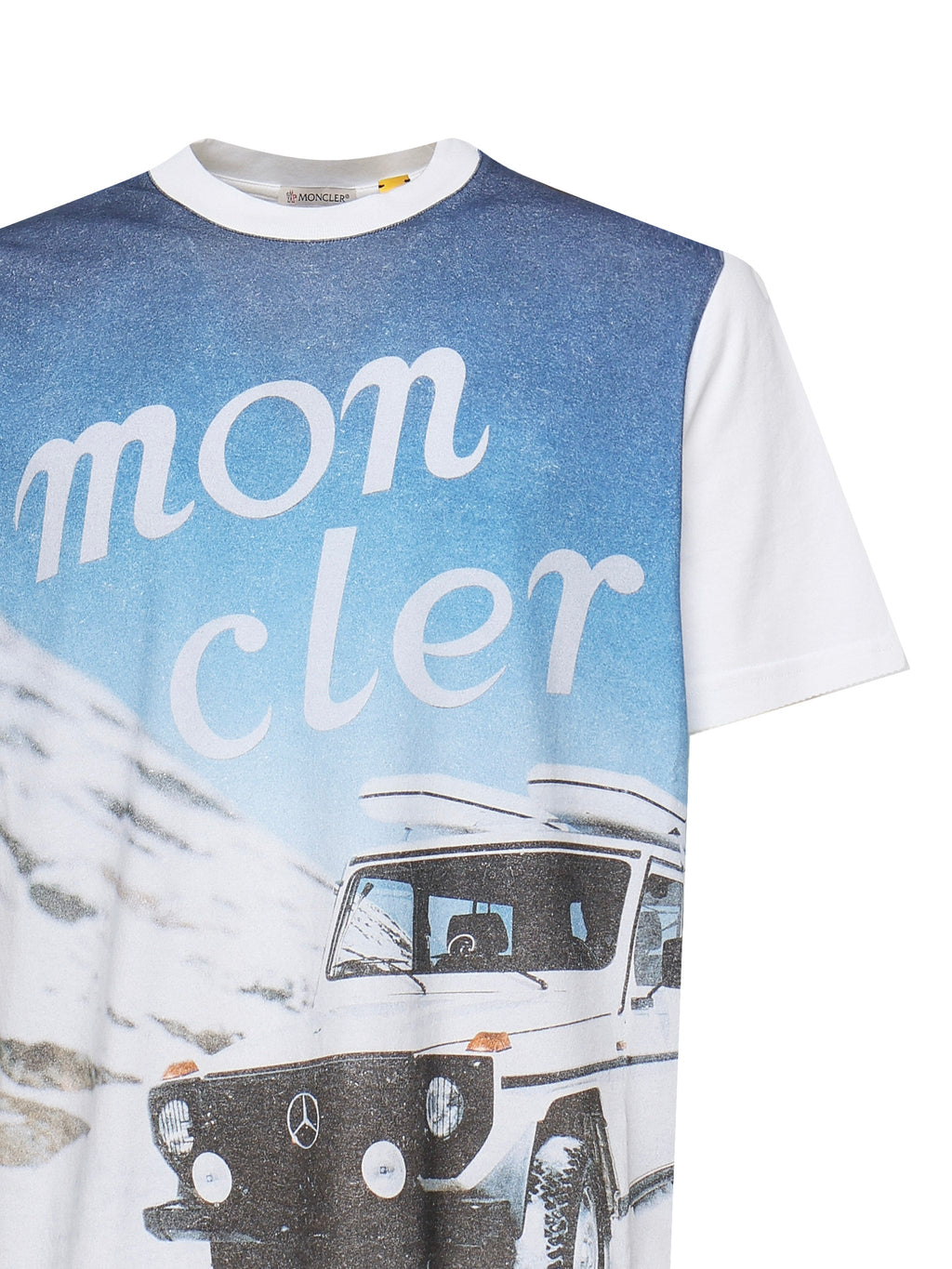 MONCLER GENIUS T-shirts and Polos White Base Fabric: Cotton - S