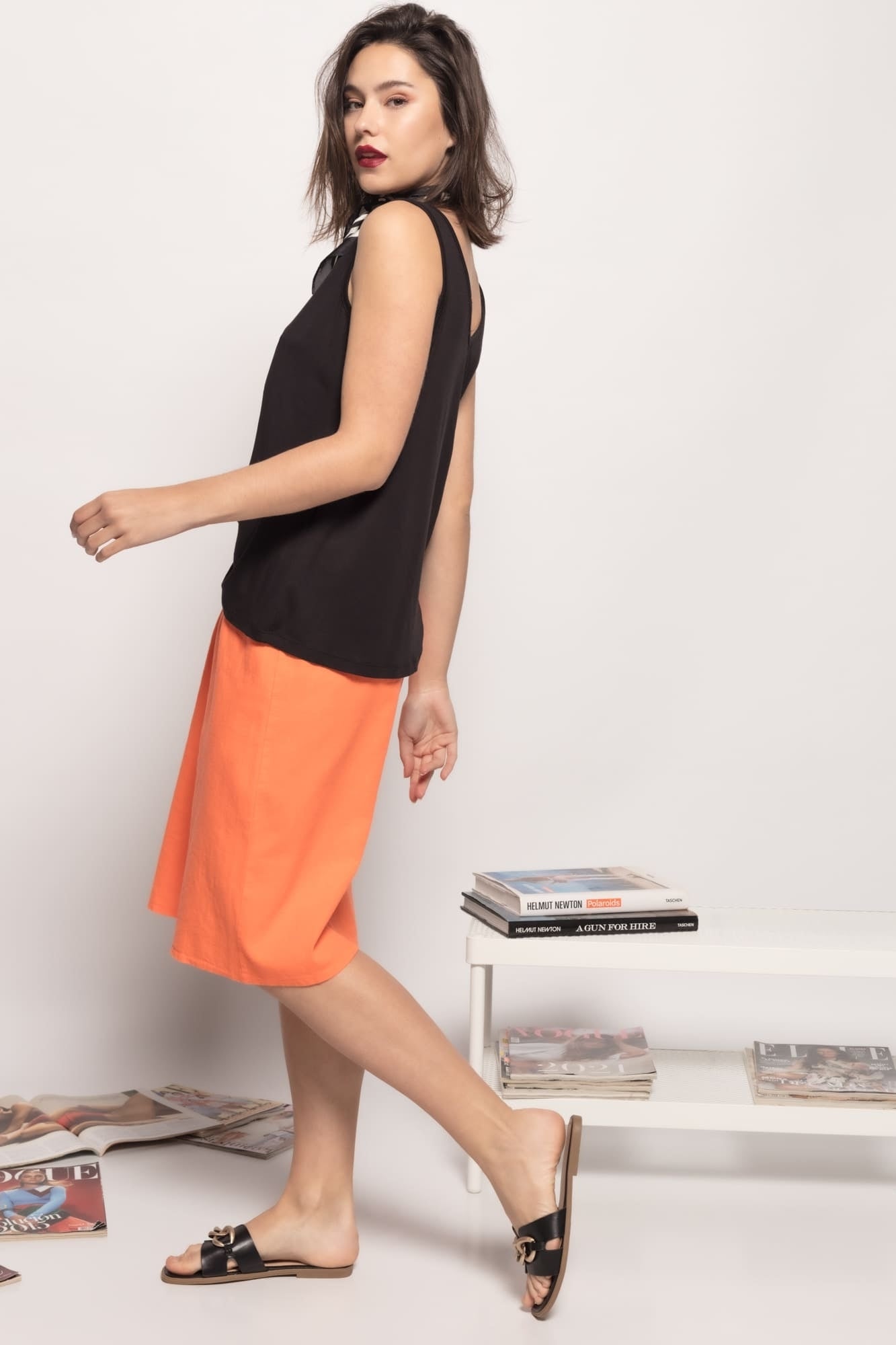 FALDA  LINO