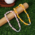 Personalizada de béisbol de softbol collar de cuentas de acrílico con el nombre del espíritu del equipo de desgaste Día del Juego de regalo de cumpleaños para los adolescentes de béisbol jugadores de