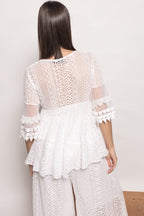BLUSA  CALADOS