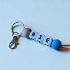 Llavero Azul  personalizado Nenina & Co