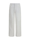 Laminar Tech Cotton Twill Trousers — White