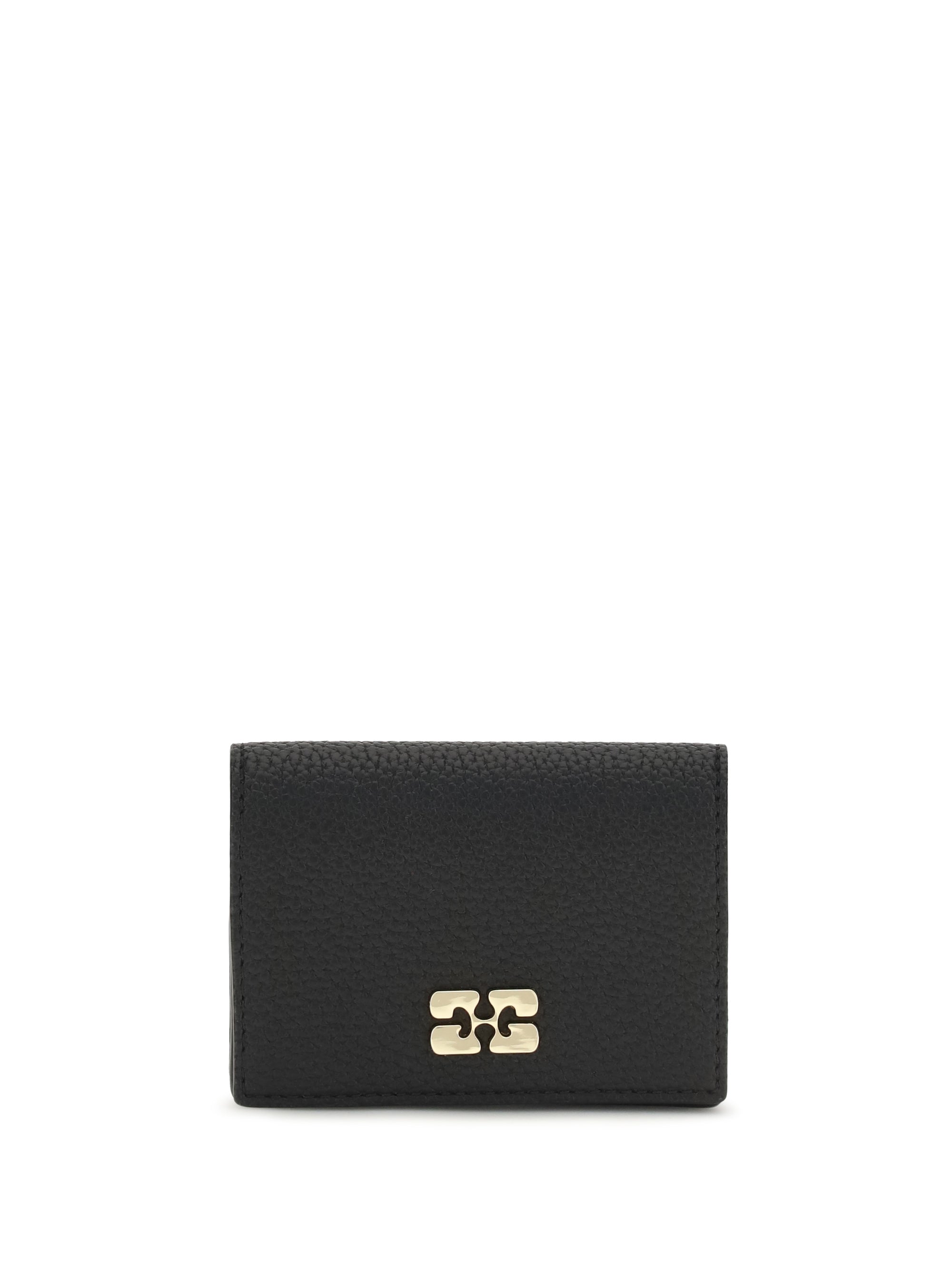 Ganni Bou Card Holder — Black