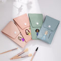 Personalizada Prom Reina Nacimiento Flor Nombre Bolsa de pinceles de maquillaje con 8 piezas de pinceles de maquillaje Aniversario Fiesta de Cumpleaños Regalo para las mujeres