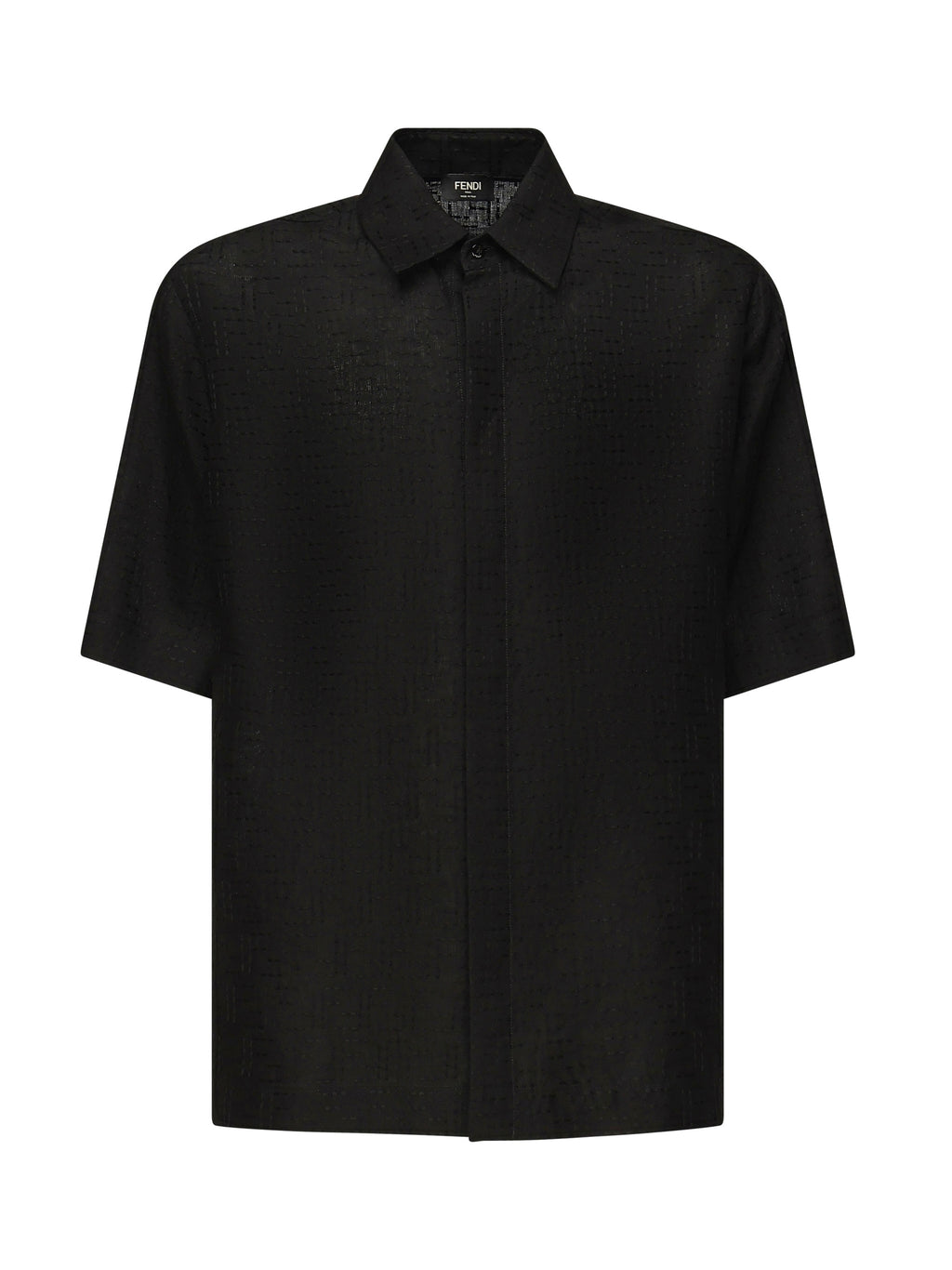 Fendi Shirts Black Linen - L