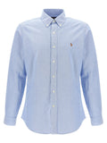 Polo Ralph Lauren Cotton Oxford Shirt — Light Blue