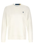 Polo Ralph Lauren Logo-Embroidered Loopback Cotton Sweatshirt — Cream