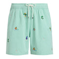 Polo Ralph Lauren Embroidered Seersucker Traveler Water Short