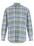 Polo Ralph Lauren Plaid Oxford Cotton Shirt — green