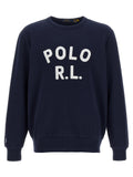 Sudadera Polo Ralph Lauren con el logotipo bordado — Azul marino