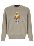 Polo Ralph Lauren Polo Bear Graphic Sweatshirt — Grey
